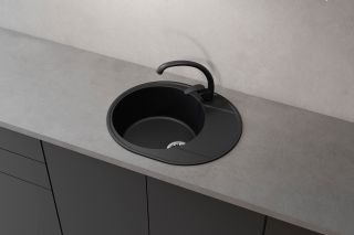 Смеситель для кухни Ulgran Quartz UQ-007-08 космос